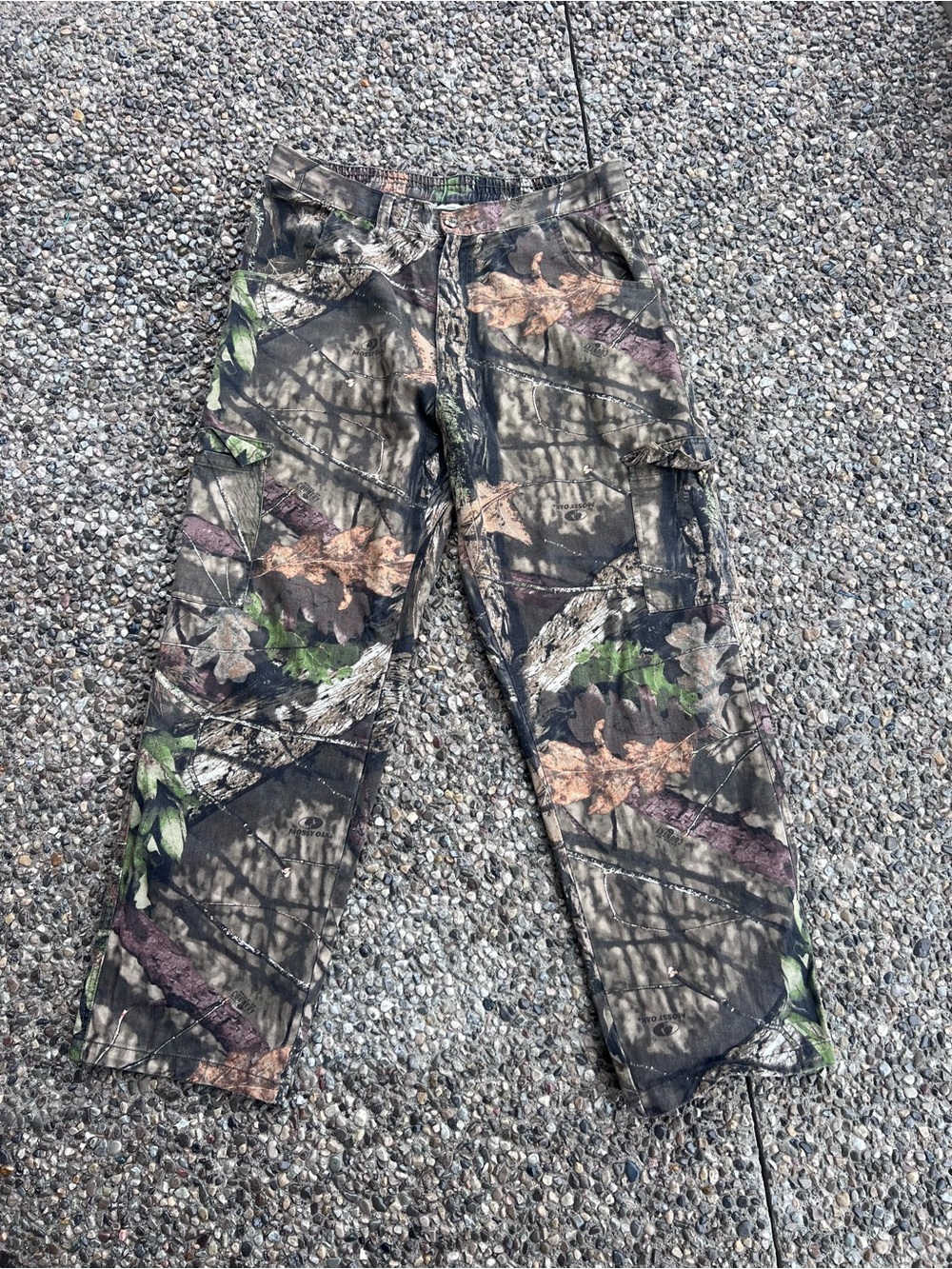 Vintage Mossy Oak Camo Hunting Pants